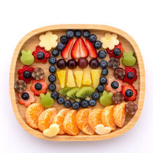 Load image into Gallery viewer, Bamboo Kids Plate with Silicone Suction Base Plates BambooBeautiful Ltd