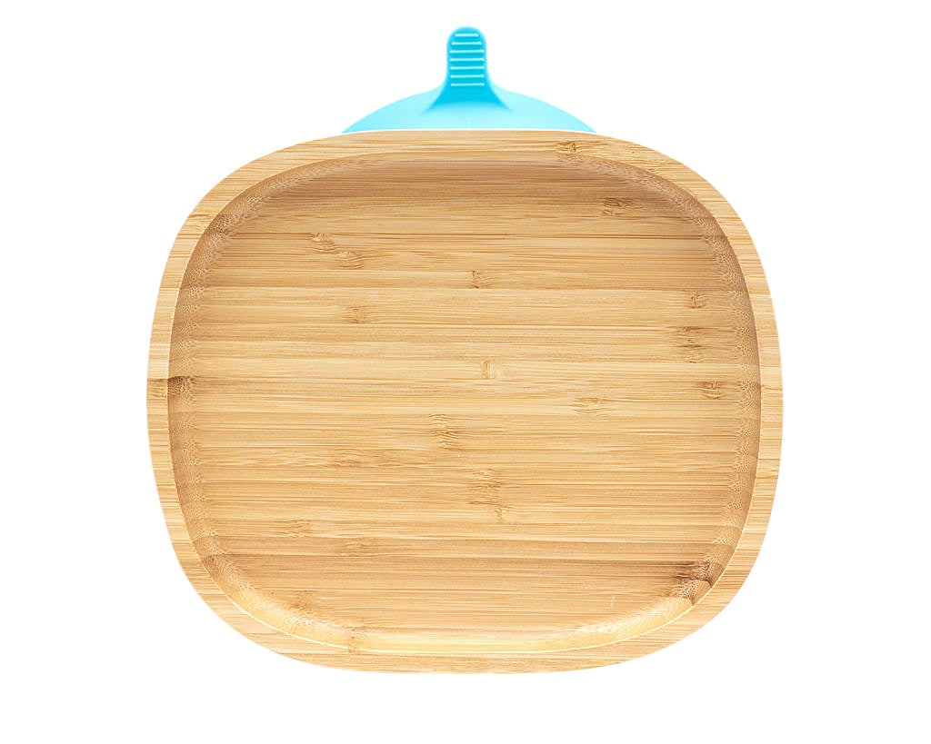 Eco-Rascals Toddler Bamboo Plate with suction base Plates BambooBeautiful Ltd