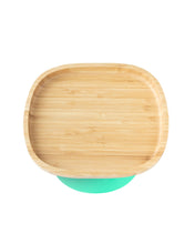 Load image into Gallery viewer, Eco-Rascals Toddler Bamboo Plate with suction base Plates BambooBeautiful Ltd Green