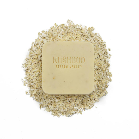 Kushboo Soap Bar - Bergamot and Oatmeal Bar Soap BambooBeautiful Ltd