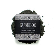 Load image into Gallery viewer, Kushboo Soap Bar - Charcoal and Star Anise Bar Soap BambooBeautiful Ltd