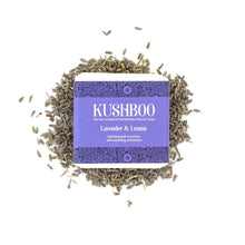 Load image into Gallery viewer, Kushboo Soap Bar - Lavender and Lemon BambooBeautiful Ltd