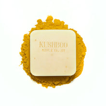 Load image into Gallery viewer, Kushboo Soap Bar - Verbana and Turmeric Bar Soap BambooBeautiful Ltd