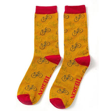 Load image into Gallery viewer, Mens Bamboo Socks In a Box - Little Bikes Socks BambooBeautiful Ltd