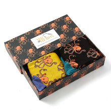 Load image into Gallery viewer, Mens Bamboo Socks In a Box - Octopus Socks BambooBeautiful Ltd