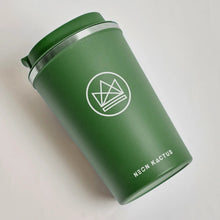 Load image into Gallery viewer, Neon Kactus Reusable Coffee Cup Food & Beverage Carriers BambooBeautiful Ltd