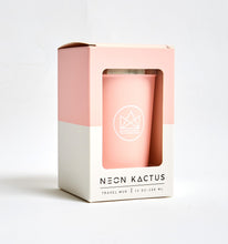 Load image into Gallery viewer, Neon Kactus Reuseable Coffee Cup BambooBeautiful Ltd