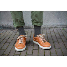 Load image into Gallery viewer, Slopes and Town Bamboo Socks -Stripy White and Black BambooBeautiful Ltd