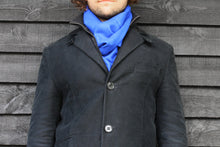 Load image into Gallery viewer, Swole Panda Bamboo Scarf - Royal Blue Swole Panda