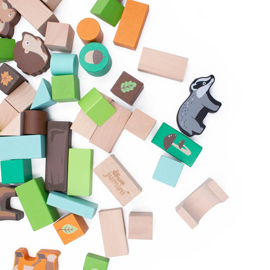 Wooden Building Blocks Toys & Games BambooBeautiful