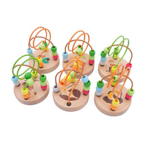 Load image into Gallery viewer, Wooden Mini Bead Coaster Toys & Games BambooBeautiful