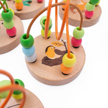 Load image into Gallery viewer, Wooden Mini Bead Coaster Toys & Games BambooBeautiful