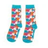 Miss Sparrow Ladies Bamboo Socks In a Box - Happy Cats