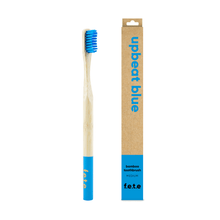 Load image into Gallery viewer, Adult Bamboo Toothbrush - Medium - Various Colours Toothbrush BambooBeautiful Blue 