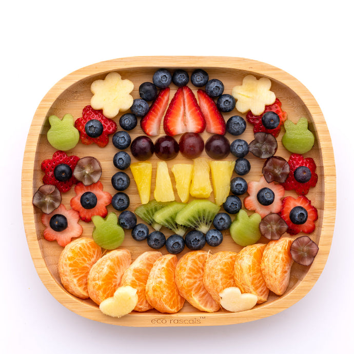 Bamboo Kids Plate with Silicone Suction Base Plates BambooBeautiful Ltd 