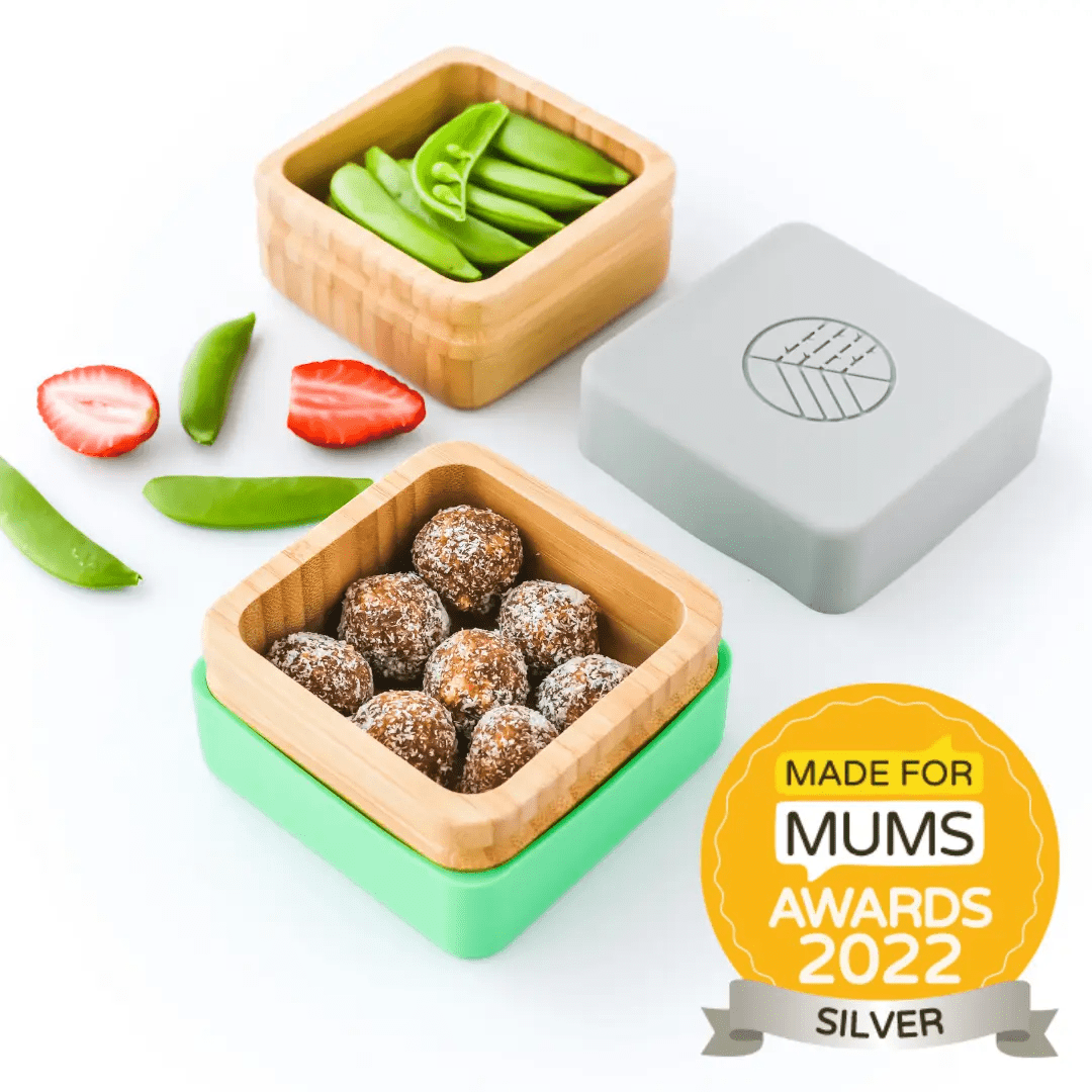 Bamboo Snack Pots Kids Beakers Eco Rascals 