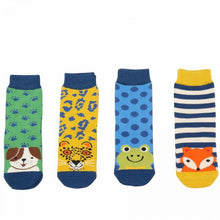 Load image into Gallery viewer, Bamboo Socks Boys Gift Box 2-3 Years Socks BambooBeautiful Ltd 