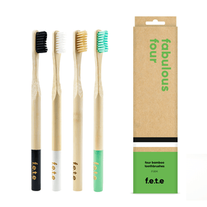 Bamboo Toothbrush Multi Pack - Firm toothbrush BambooBeautiful 