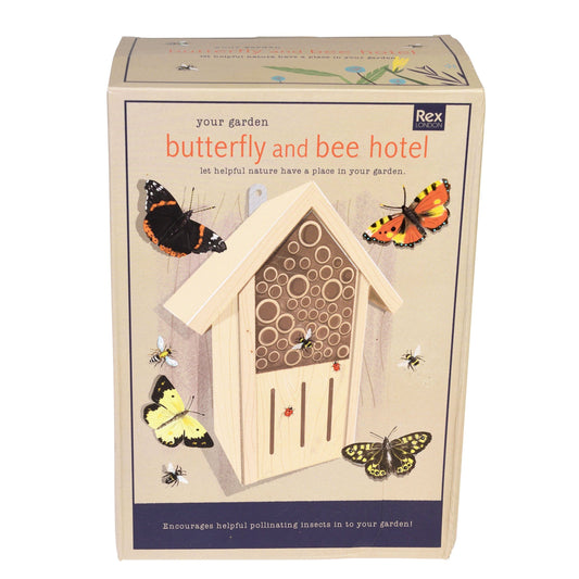 Butterfly and Bee Hotel Outdoor Living BambooBeautiful Ltd 