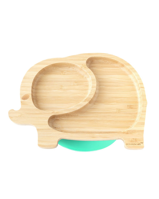 Eco-Rascals Elephant Bamboo Plate Plates BambooBeautiful Ltd 