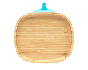 Eco-Rascals Toddler Bamboo Plate with suction base Plates BambooBeautiful Ltd 