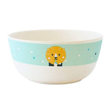 Load image into Gallery viewer, Kids Bamboo Bowl - Makii - Lion Plates BambooBeautiful Ltd 
