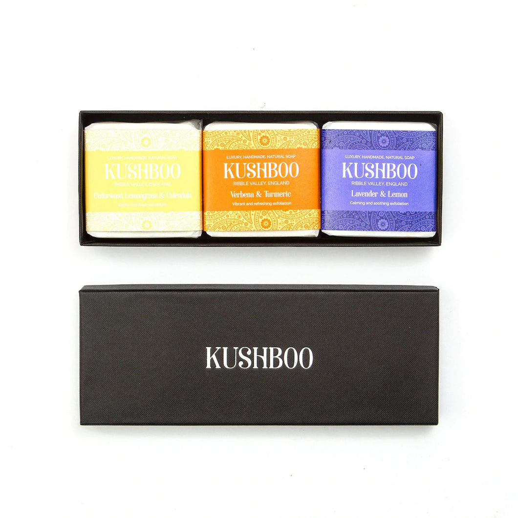 Kushboo Soap Gift Set - Handpicked for Ladies Bath & Body Gift Sets BambooBeautiful Ltd 