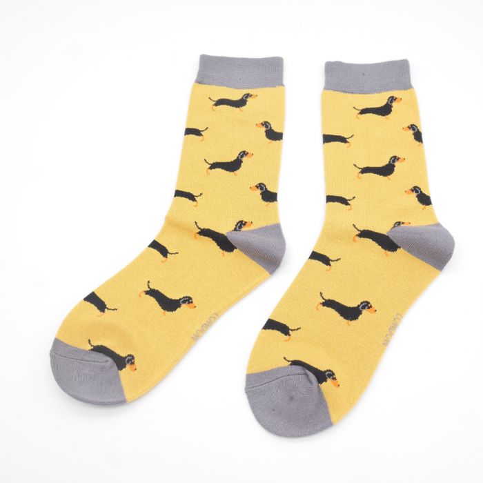 Ladies Bamboo Socks In a Box - Little Sausage Dogs Socks BambooBeautiful Ltd 