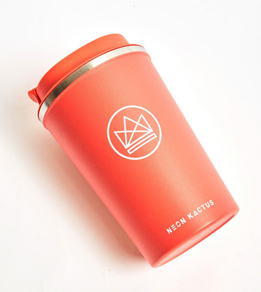 Neon Kactus Reuseable Coffee Cup BambooBeautiful Ltd Dream Believer 