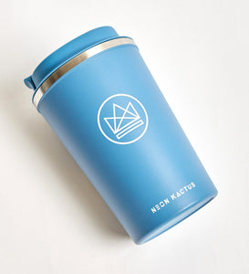 Neon Kactus Reuseable Coffee Cup BambooBeautiful Ltd Supersonic 