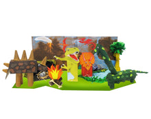 Load image into Gallery viewer, ReCycleMe - Dinosaur Playworld Craft Kit Arts &amp; Crafts BambooBeautiful Ltd 