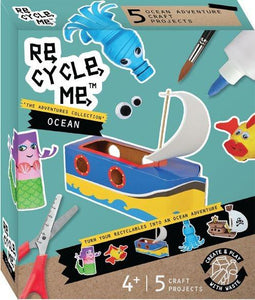 ReCycleMe - Ocean Adventures Craft Kit Arts & Crafts BambooBeautiful Ltd 