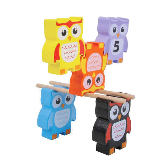 Stacking Owls Wooden Toys BambooBeautiful 