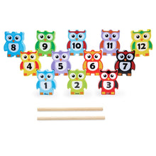 Load image into Gallery viewer, Stacking Owls Wooden Toys BambooBeautiful 