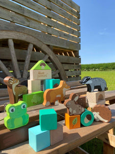 Wooden Building Blocks Toys & Games BambooBeautiful 