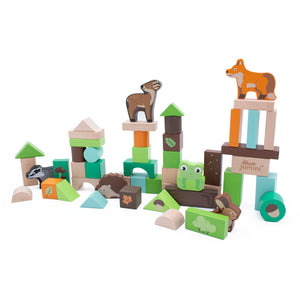 Wooden Building Blocks Toys & Games BambooBeautiful 