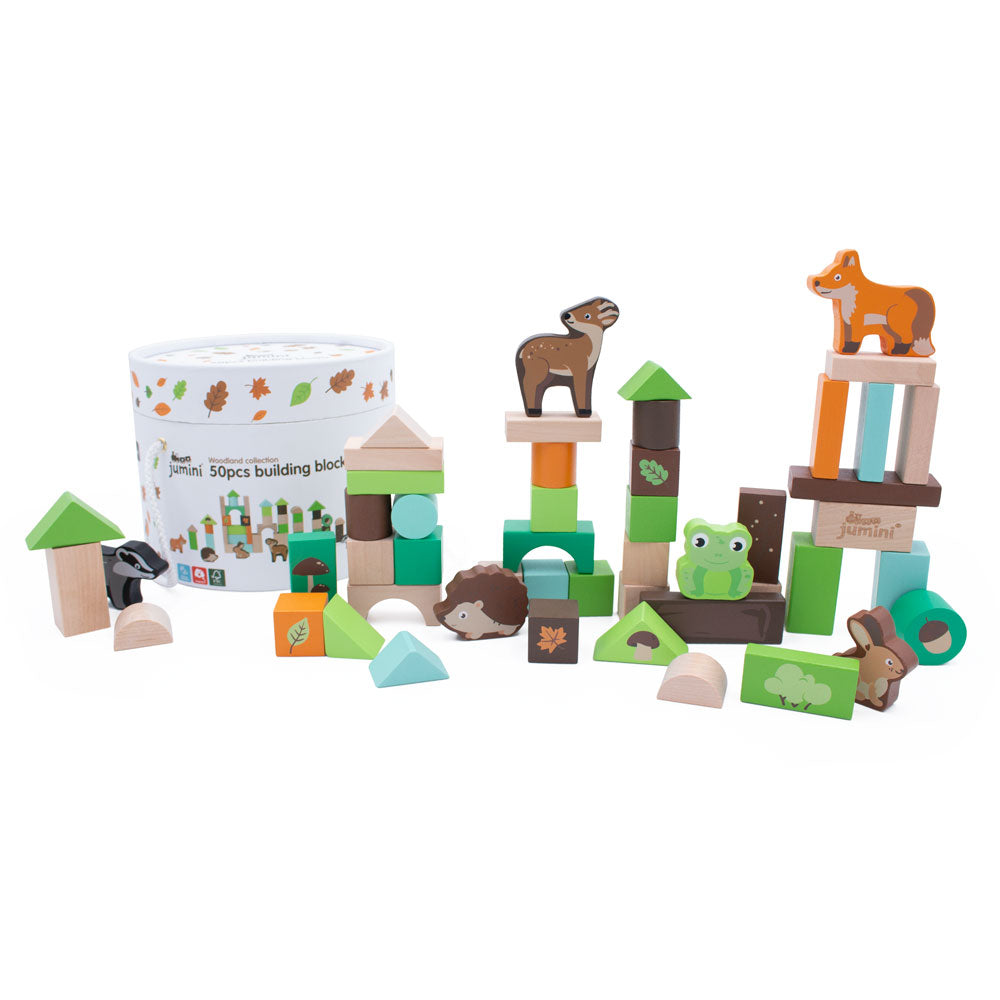 Wooden Building Blocks Toys & Games BambooBeautiful 