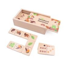 Load image into Gallery viewer, Wooden Dominoes Toys &amp; Games BambooBeautiful 