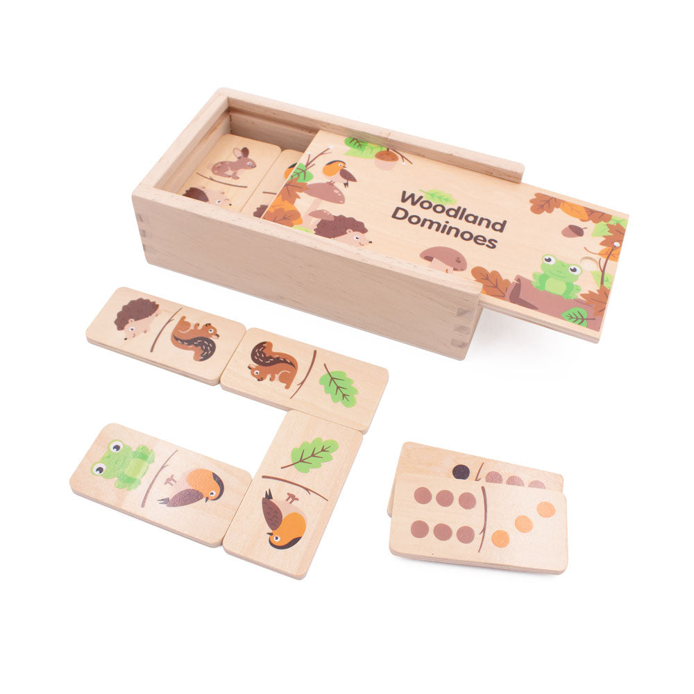 Wooden Dominoes Toys & Games BambooBeautiful 