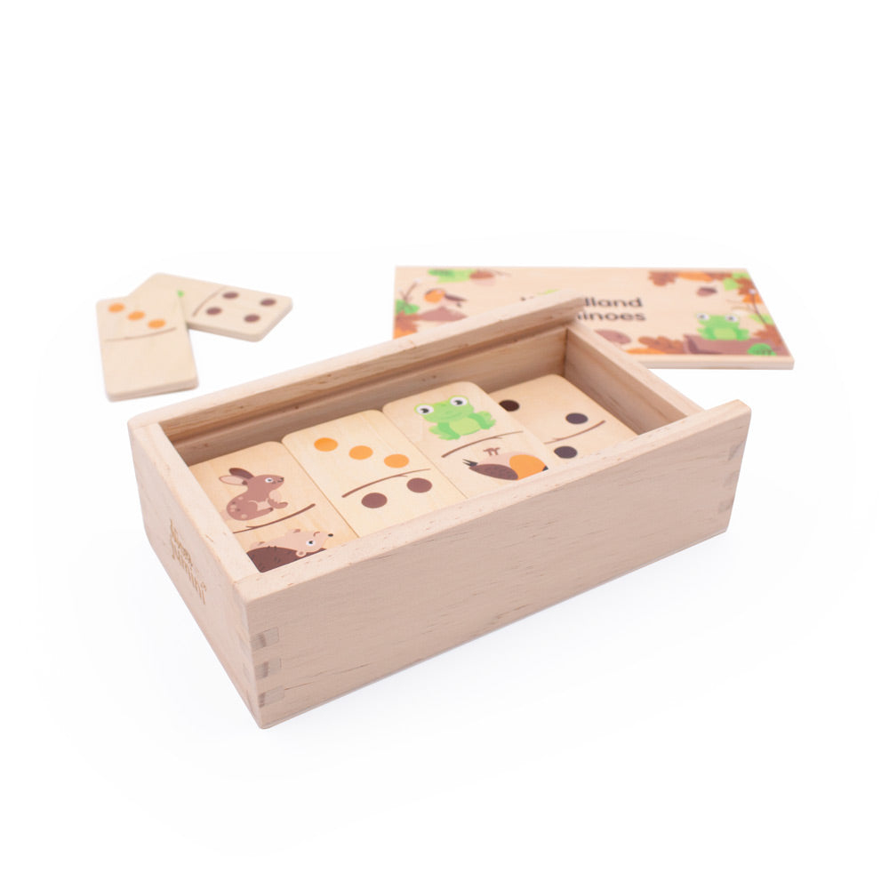 Wooden Dominoes Toys & Games BambooBeautiful 