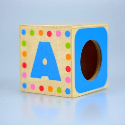 Wooden Stacking Cubes Wooden Toys BambooBeautiful 