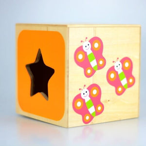 Wooden Stacking Cubes Wooden Toys BambooBeautiful 